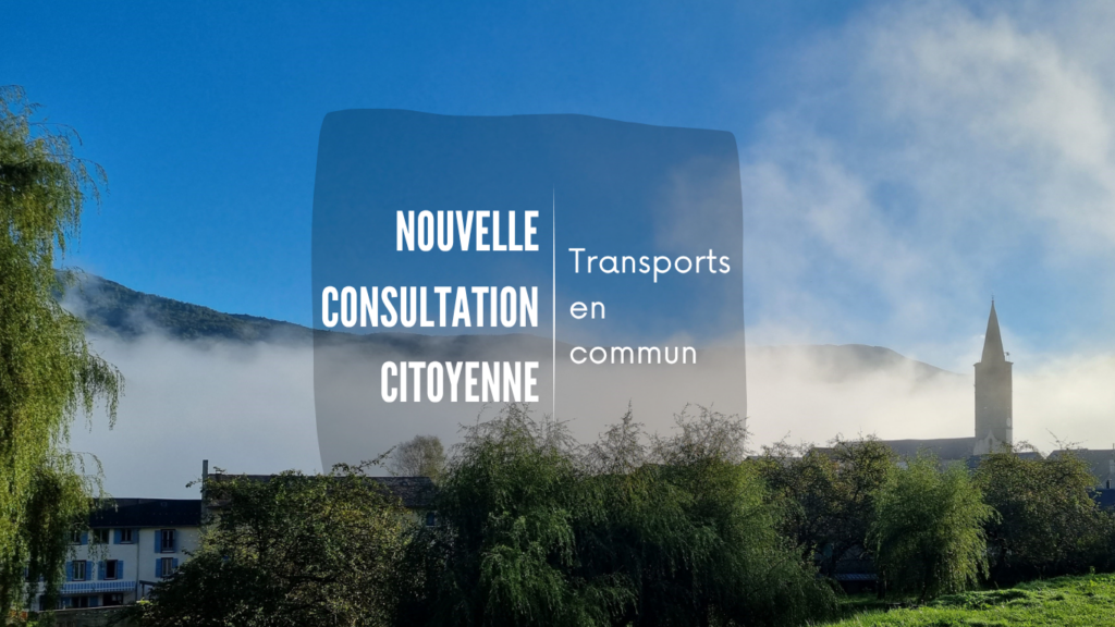 ***Nouvelle consultation citoyenne***