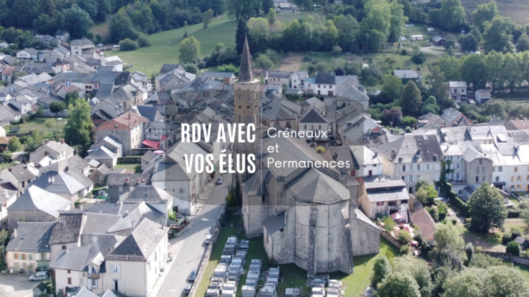 ***Créneaux et permanences de vos élus***