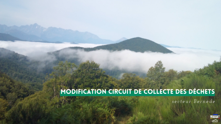 ***Modification circuit de collecte des déchets***